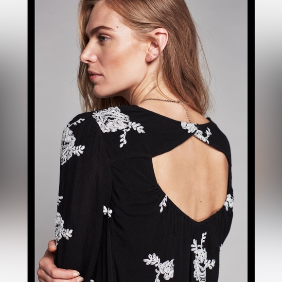 Free People boho baby doll dress - Picture 4 of 10